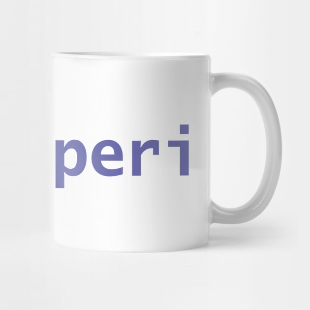 Very Peri Typography in Periwinkle Blue Color of the Year 2022 by ellenhenryart